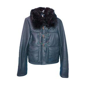 Topshop Genuine Sheepskin Fur Coat